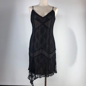 Black Lace Cocktail Wedding